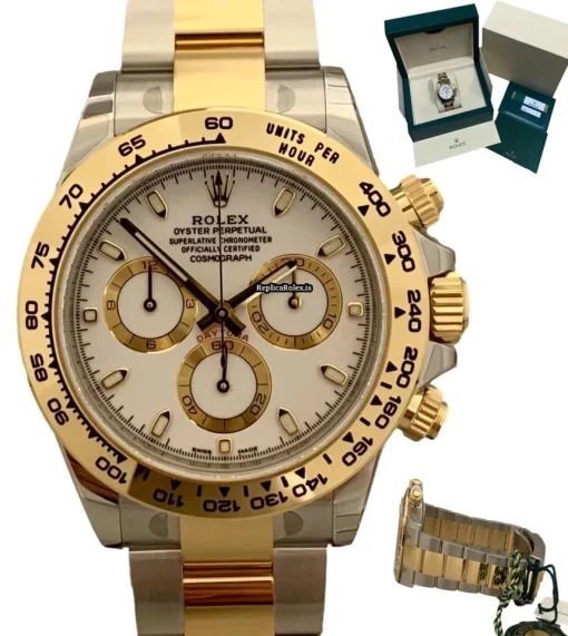Cool Fakes Rolex Daytona Caliber 4130 Automatic Movement 40mm Steel Case Mens/unisex Watch