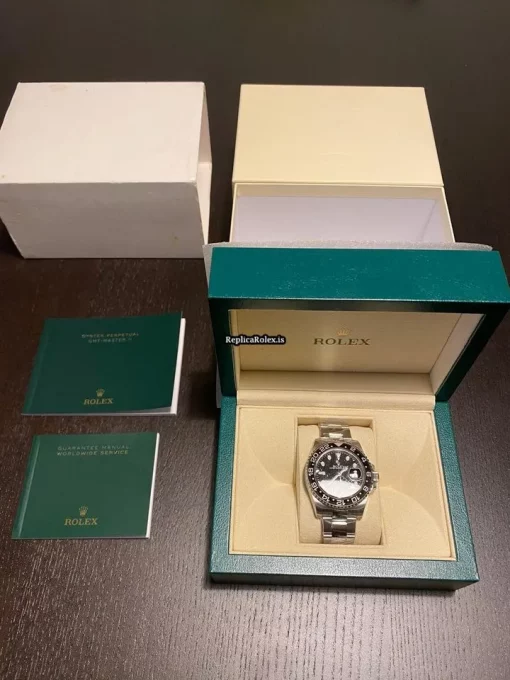High Quality Replica Rolex Gmt-master II 116710ln Caliber 3186 Automatic Movement 40mm Steel Case Mens/unisex Watch - Image 3
