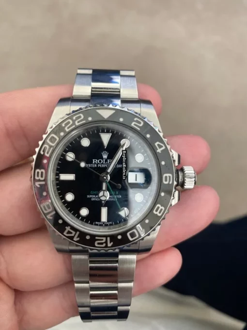 High Quality Replica Rolex Gmt-master II 116710ln Caliber 3186 Automatic Movement 40mm Steel Case Mens/unisex Watch - Image 9