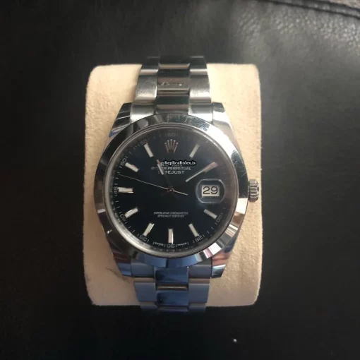 Perfect Fake Rolex Datejust 126300 Caliber 3235 Automatic Movement 41x48mm Steel Case Mens/unisex Watch - Image 2