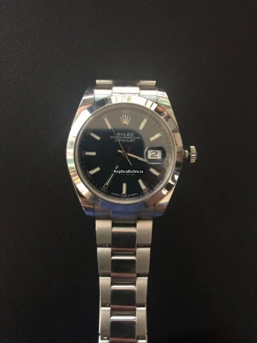 Perfect Fake Rolex Datejust 126300 Caliber 3235 Automatic Movement 41x48mm Steel Case Mens/unisex Watch - Image 4