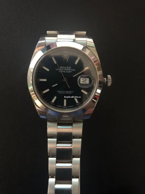Perfect Fake Rolex Datejust 126300 Caliber 3235 Automatic Movement 41x48mm Steel Case Mens/unisex Watch - Image 5