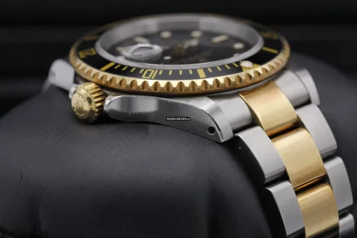 1:1 Replica Rolex Submariner Date 16613 40mm Gold/steel Case Watch - Image 4