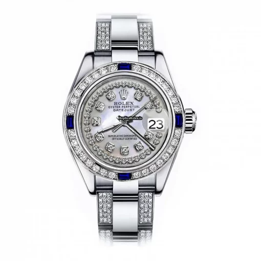 Aaa Copy Rolex Oyster Perpetual Lady Date 69160 Automatic Movement 26mm Steel Case Womens Watch