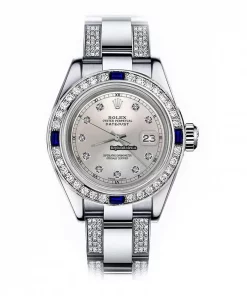 Fantastic Replica Rolex Oyster Perpetual Lady Date 69160 Automatic Movement 26mm Steel Case Womens Watch