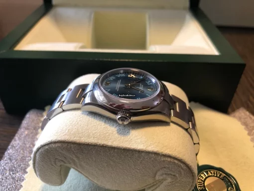 Excellent Fake Rolex Oyster Perpetual 31 177200 Caliber 2231 Automatic Movement 31mm Steel Case Womens Watch - Image 4