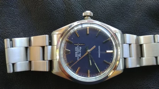 Excellent Replica Rolex Air King Precision 5500 Caliber 1520 Automatic Movement 34mm Steel Case Mens/unisex Watch - Image 7