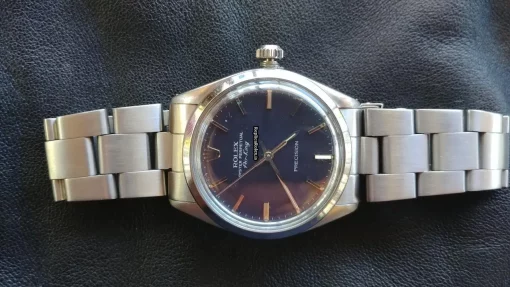 Excellent Replica Rolex Air King Precision 5500 Caliber 1520 Automatic Movement 34mm Steel Case Mens/unisex Watch - Image 8