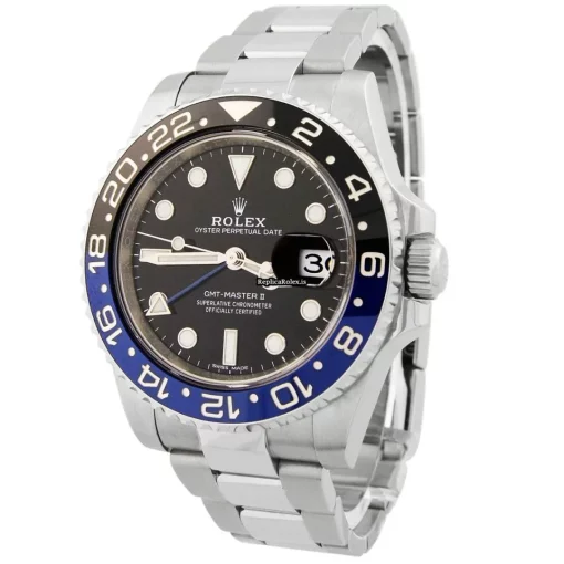 High Quality Replica Rolex Gmt-master II 116710blnr Caliber 3186 Automatic Movement 40mm Steel Case Mens/unisex Watch - Image 2
