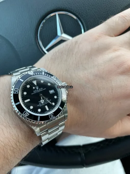 Good Replica Rolex Sea-dweller 4000 16600 Caliber 3135 Automatic Movement 40mm Steel Case Mens/unisex Watch - Image 6