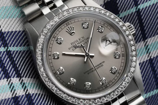 Mind-boggling Replica Rolex Datejust 16014 Automatic Movement 36mm Steel Case Mens/unisex Watch - Image 3