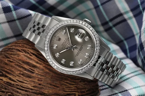 Mind-boggling Replica Rolex Datejust 16014 Automatic Movement 36mm Steel Case Mens/unisex Watch - Image 4