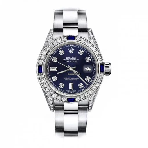 Cheap Copies Rolex Oyster Perpetual Lady Date 69160 Automatic Movement 26mm Steel Case Womens Watch