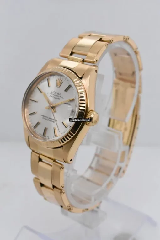 Attractive Copies Rolex Datejust 68278 Caliber 2135 Automatic Movement 31mm Yellow Gold Case Womens Watch - Image 2