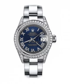 Pleasing Fake Rolex Oyster Perpetual Lady Date 69160 Automatic Movement 26mm Steel Case Womens Watch