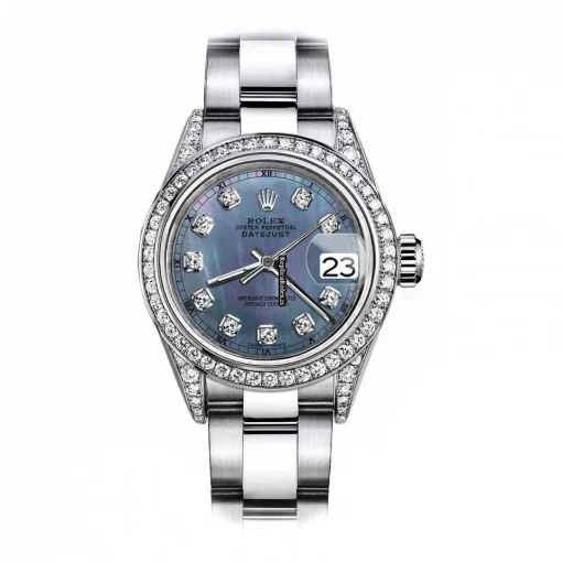 Special Fake Rolex Oyster Perpetual Lady Date 69160 Automatic Movement 26mm Steel Case Womens Watch