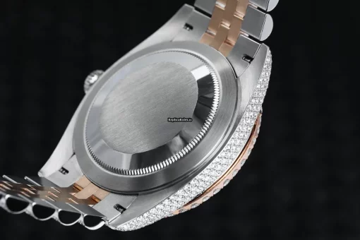 Fantastic Clone Rolex Datejust 126301 Automatic Movement 41mm Gold/steel Case Mens/unisex Watch - Image 5