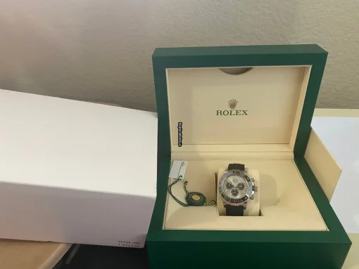 Great Fake Rolex Daytona 116519ln Caliber 4130 Automatic Movement 40mm White Gold Case Mens/unisex Watch - Image 7
