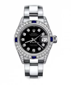 Fabulous Copies Rolex Oyster Perpetual Lady Date 69160 Automatic Movement 26mm Steel Case Womens Watch