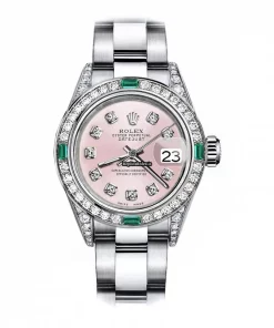 Reliable Fake Rolex Oyster Perpetual Lady Date 69160 Automatic Movement 26mm Steel Case Womens Watch