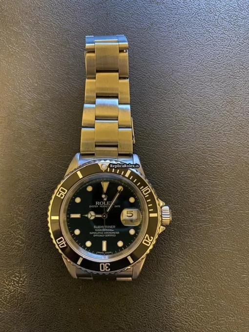 Neat Replica Rolex Submariner Date 16610 Caliber 3135 Automatic Movement 40mm Steel Case Mens/unisex Watch