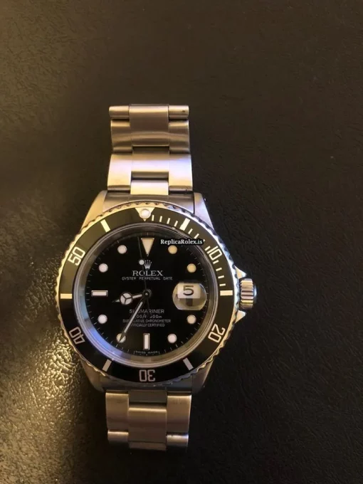 Neat Replica Rolex Submariner Date 16610 Caliber 3135 Automatic Movement 40mm Steel Case Mens/unisex Watch - Image 10