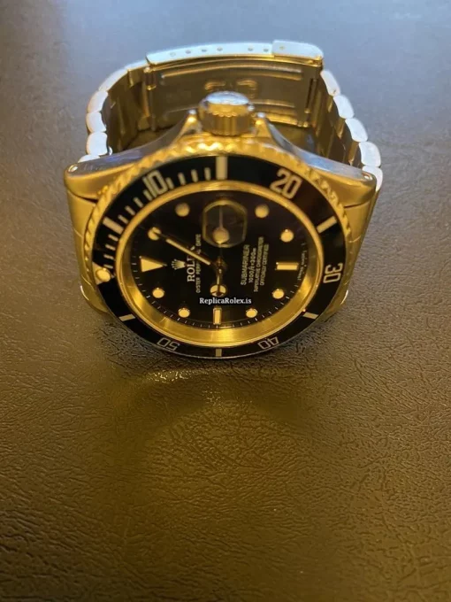 Neat Replica Rolex Submariner Date 16610 Caliber 3135 Automatic Movement 40mm Steel Case Mens/unisex Watch - Image 3