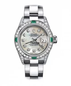 Incredible Fake Rolex Oyster Perpetual Lady Date 69160 Automatic Movement 26mm Steel Case Womens Watch