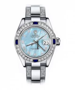 Stylish Replica Rolex Oyster Perpetual Lady Date 69160 Automatic Movement 26mm Steel Case Womens Watch