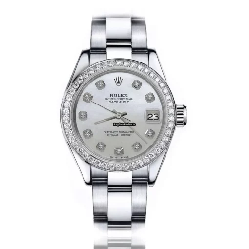 Popular Replica Rolex Lady-datejust 68274 Automatic Movement 31mm Steel Case Womens Watch