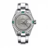 Amazing Clone Rolex Oyster Perpetual Lady Date 69160 Automatic Movement 26mm Steel Case Womens Watch