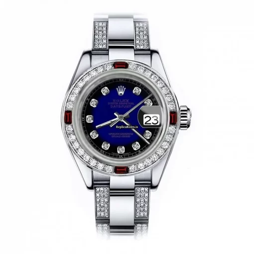 Distinctive Fake Rolex Oyster Perpetual Lady Date 69160 Automatic Movement 26mm Steel Case Womens Watch