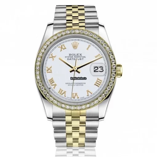 Cheap Knockoff Rolex Datejust 16013 Automatic Movement 36mm Gold/steel Case Mens/unisex Watch