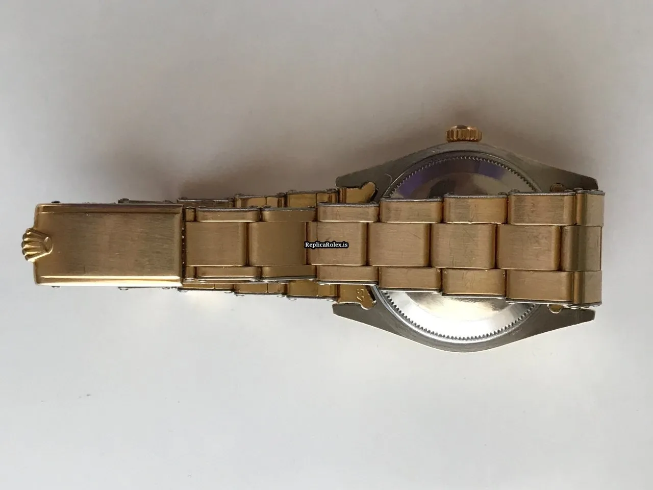 Inexpensive Clone Rolex Oyster Perpetual 6634 Automatic Movement 34mm Gold/steel Case Mens/unisex Watch - Image 10