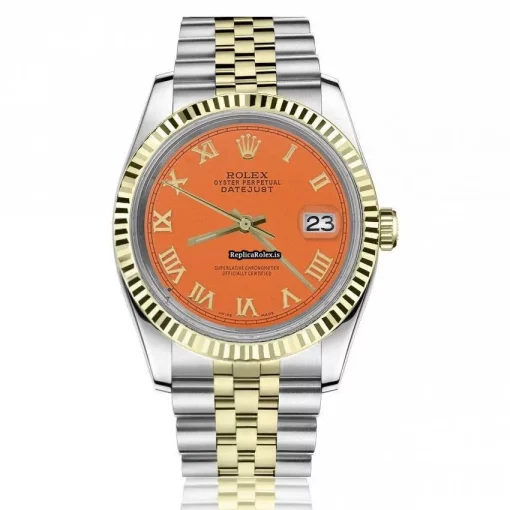 Discount Replica Rolex Datejust 16013 Automatic Movement 36mm Gold/steel Case Mens/unisex Watch