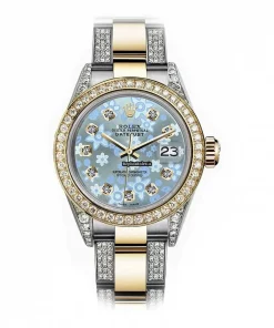 Ideal Fake Rolex Datejust 68173 Automatic Movement 31mm Gold/steel Case Womens Watch