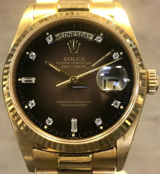 Nice Fake Rolex Day-date 36 18038 Automatic Movement Watch