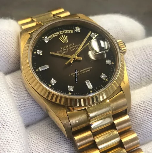 Nice Fake Rolex Day-date 36 18038 Automatic Movement Watch - Image 5