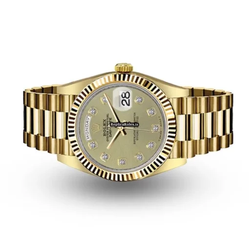High Quality Fake Rolex Day-date 36 18038 Automatic Movement Mens/unisex Watch - Image 5