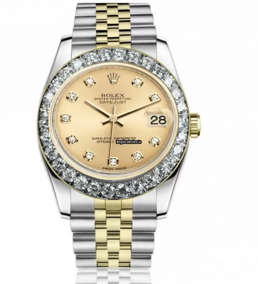 High-end Copies Rolex Datejust 126233 Automatic Movement 40mm Gold/steel Case Mens/unisex Watch
