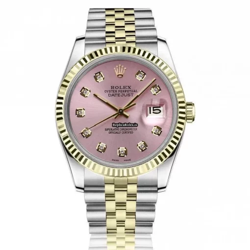 Offering Knockoff Rolex Datejust 16233 Automatic Movement 36mm Gold/steel Case Mens/unisex Watch