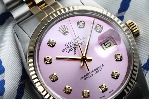 Offering Knockoff Rolex Datejust 16233 Automatic Movement 36mm Gold/steel Case Mens/unisex Watch - Image 2