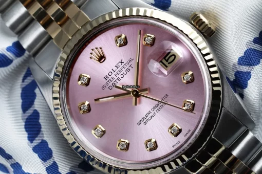 Offering Knockoff Rolex Datejust 16233 Automatic Movement 36mm Gold/steel Case Mens/unisex Watch - Image 3