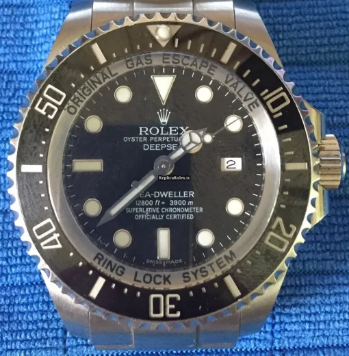 Great Fake Rolex Sea-dweller Deepsea 116660 Caliber 3135 Automatic Movement 44mm Steel Case Mens/unisex Watch