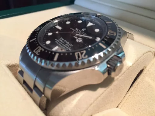 Great Fake Rolex Sea-dweller Deepsea 116660 Caliber 3135 Automatic Movement 44mm Steel Case Mens/unisex Watch - Image 6