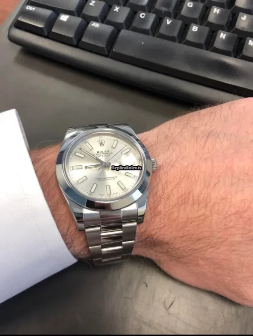 Special Replica Rolex Datejust II 116300 Caliber 3136 Automatic Movement 41mm Steel Case Mens/unisex Watch - Image 3