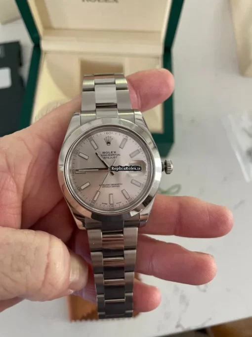 Special Replica Rolex Datejust II 116300 Caliber 3136 Automatic Movement 41mm Steel Case Mens/unisex Watch - Image 5