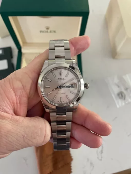 Special Replica Rolex Datejust II 116300 Caliber 3136 Automatic Movement 41mm Steel Case Mens/unisex Watch - Image 6