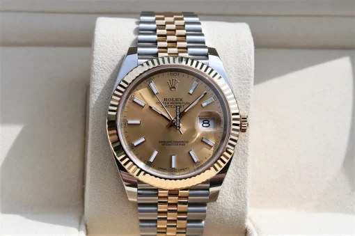 Discount Replica Rolex Datejust 126333 Caliber 3235 Automatic Movement 41mm Gold/steel Case Mens/unisex Watch - Image 2