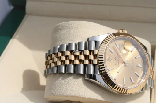 Discount Replica Rolex Datejust 126333 Caliber 3235 Automatic Movement 41mm Gold/steel Case Mens/unisex Watch - Image 4